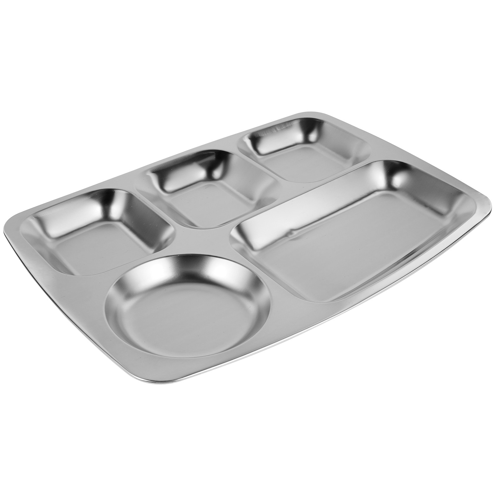 Stainless Steel Divided Food P - Nutrition & Fitness Coaching Fulham recension och pris