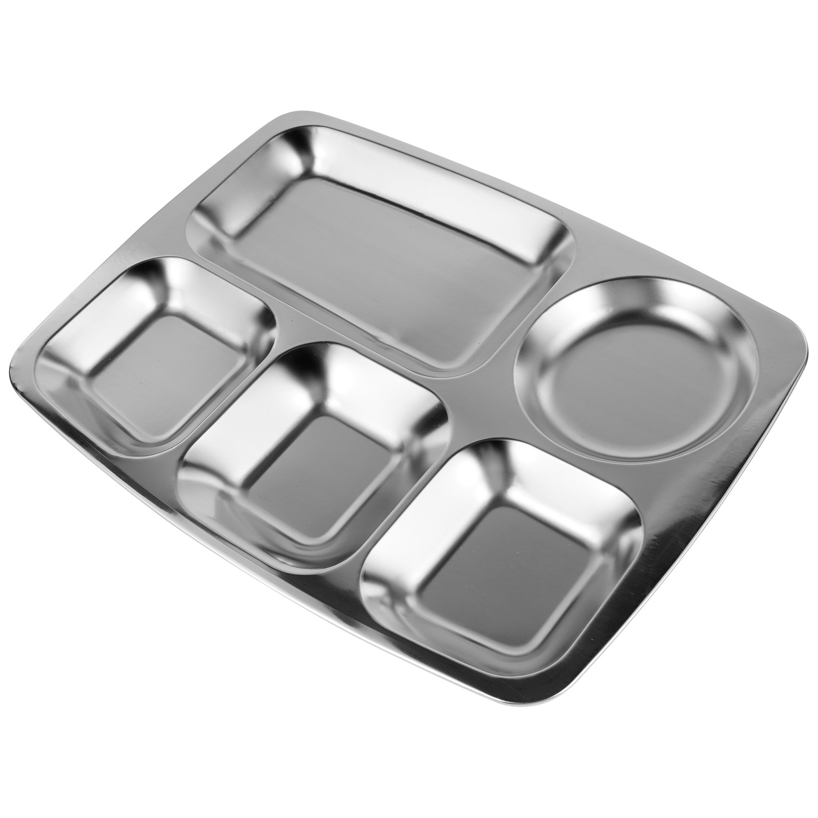 Stainless Steel Divided Food P - Nutrition & Fitness Coaching Fulham recension och pris