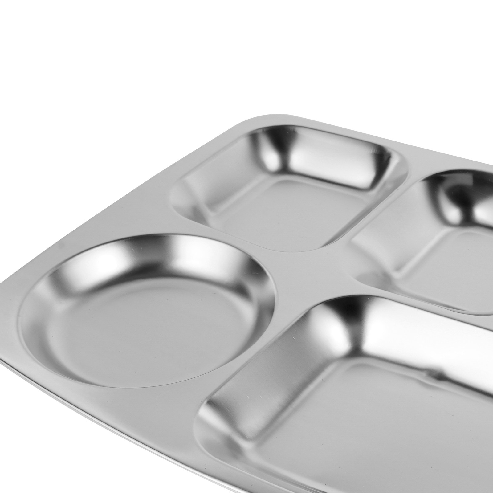 Stainless Steel Divided Food P - Nutrition & Fitness Coaching Fulham recension och pris